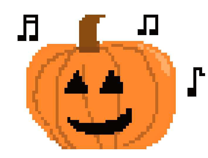 [cd8810] music pumpkin
