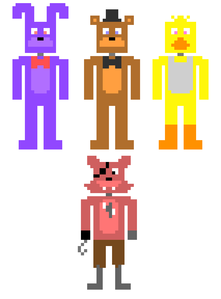 [293042] Freddy, Bonnie, Chica and Foxy - Tumble
