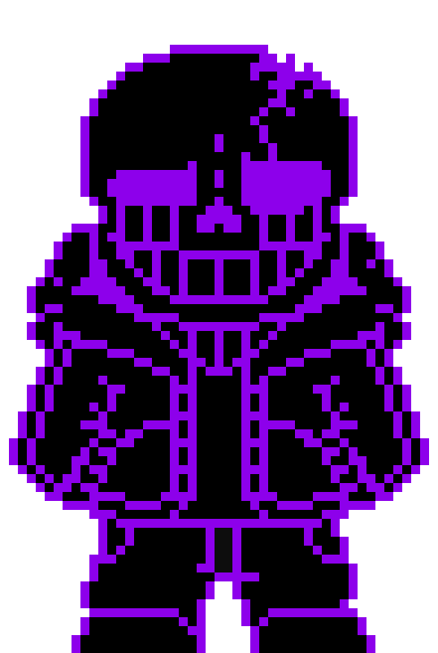 [be2951] dark sans-(black smoke grabs fell by the hood)what was that edgy bitch