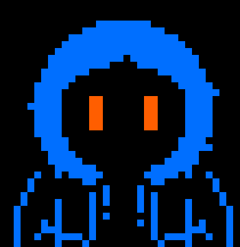 [77b851] -Summons flamer blaster at Black figure while protecting Mocha and Chris-