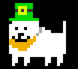 [c91422] Saint Patrick's doggo