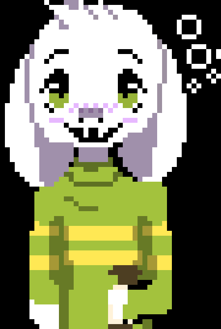 [a82578] *asriel goes fling into the walls of waterfall and bounces into grillby's*-ComicSanz