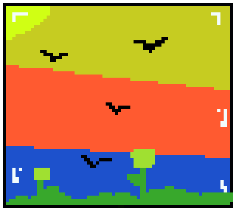 [c99733] sunset flowers