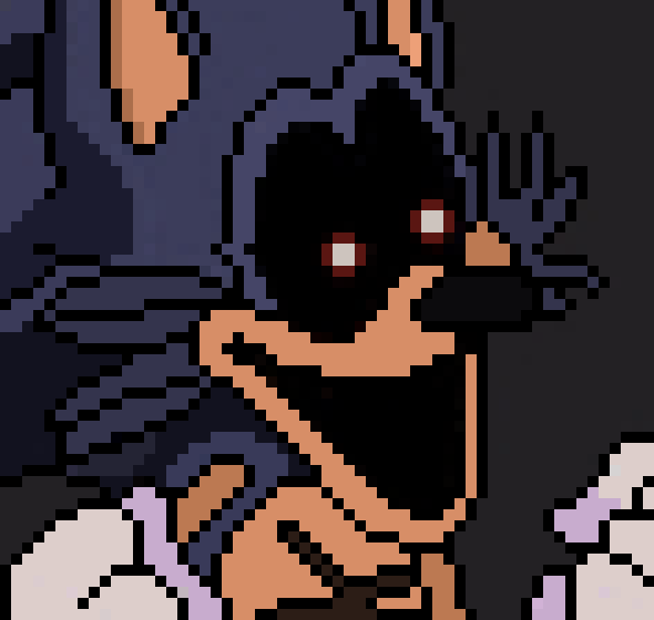 [18f118] -Insert the Shitposting ghost guy with the ability to shapeshift from earlier appearing next to the hedgehog- "Lmao, look at this guy, thinking he's tough and shit."