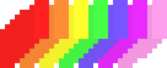 [cb3017] aesthetic rainbow