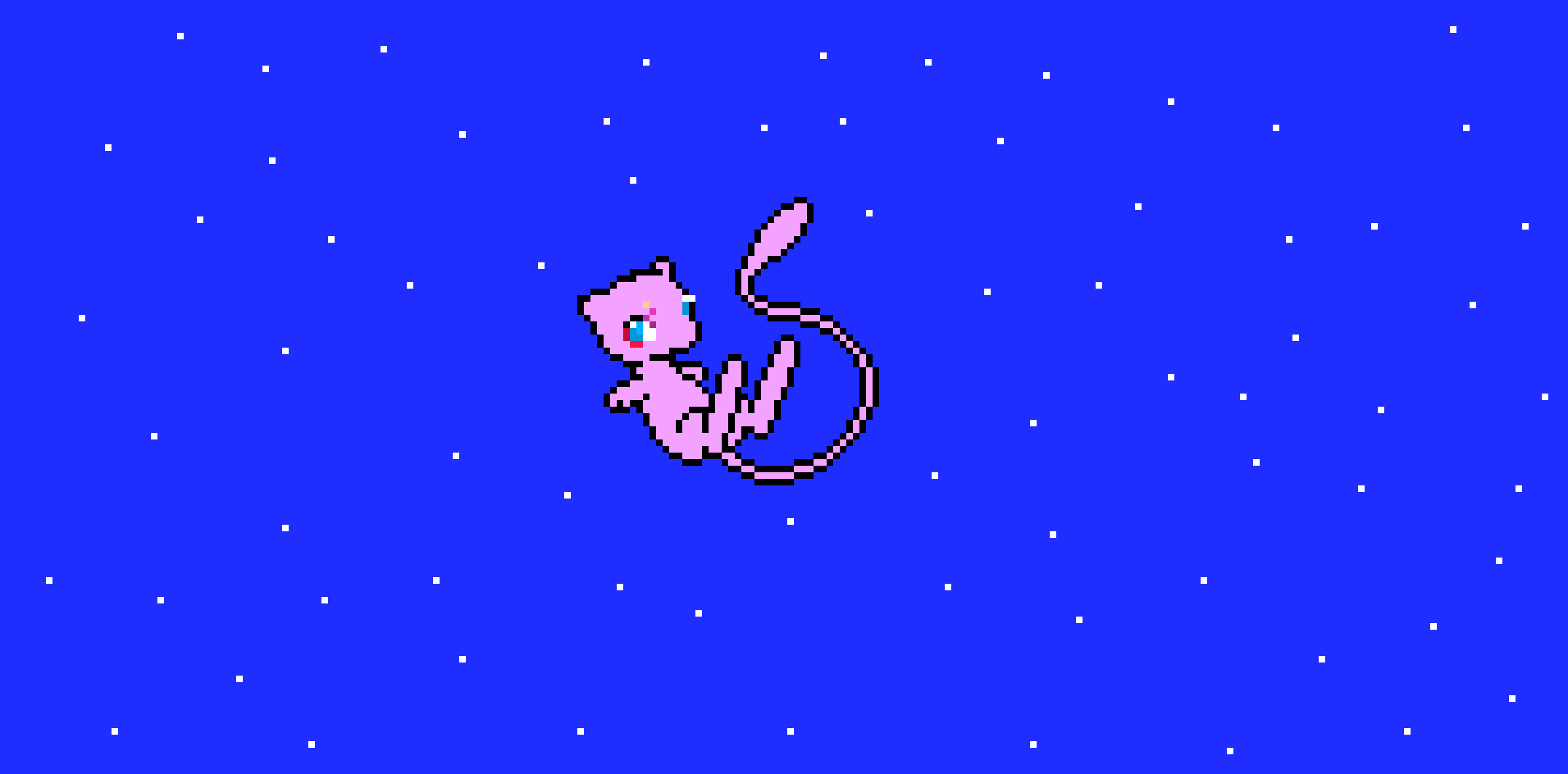 [9664c4] Mew in the Dark of a Starry Night
