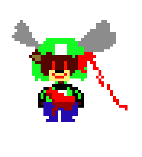 [e4f013] Custom Undertale Human Sprite Template