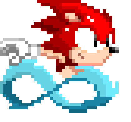 [855695] starts spindashing and hits a storm person)