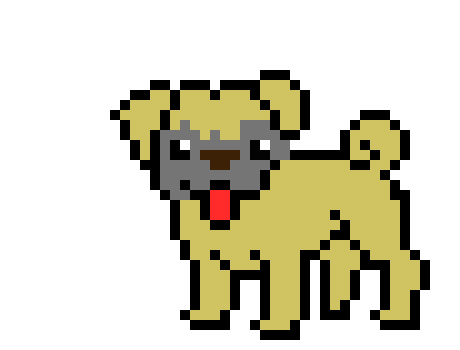 [9664c4] CUTE PUG