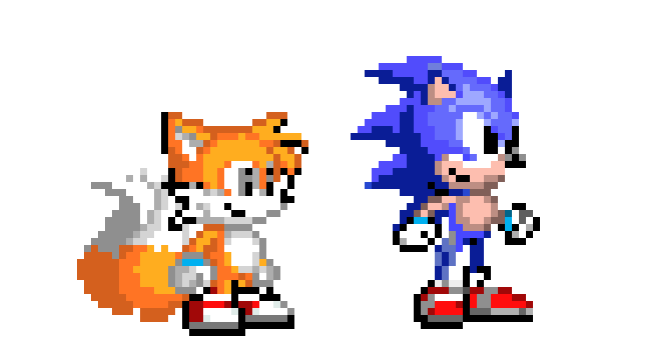 [b7731b] true sonic mania sonic and tails 