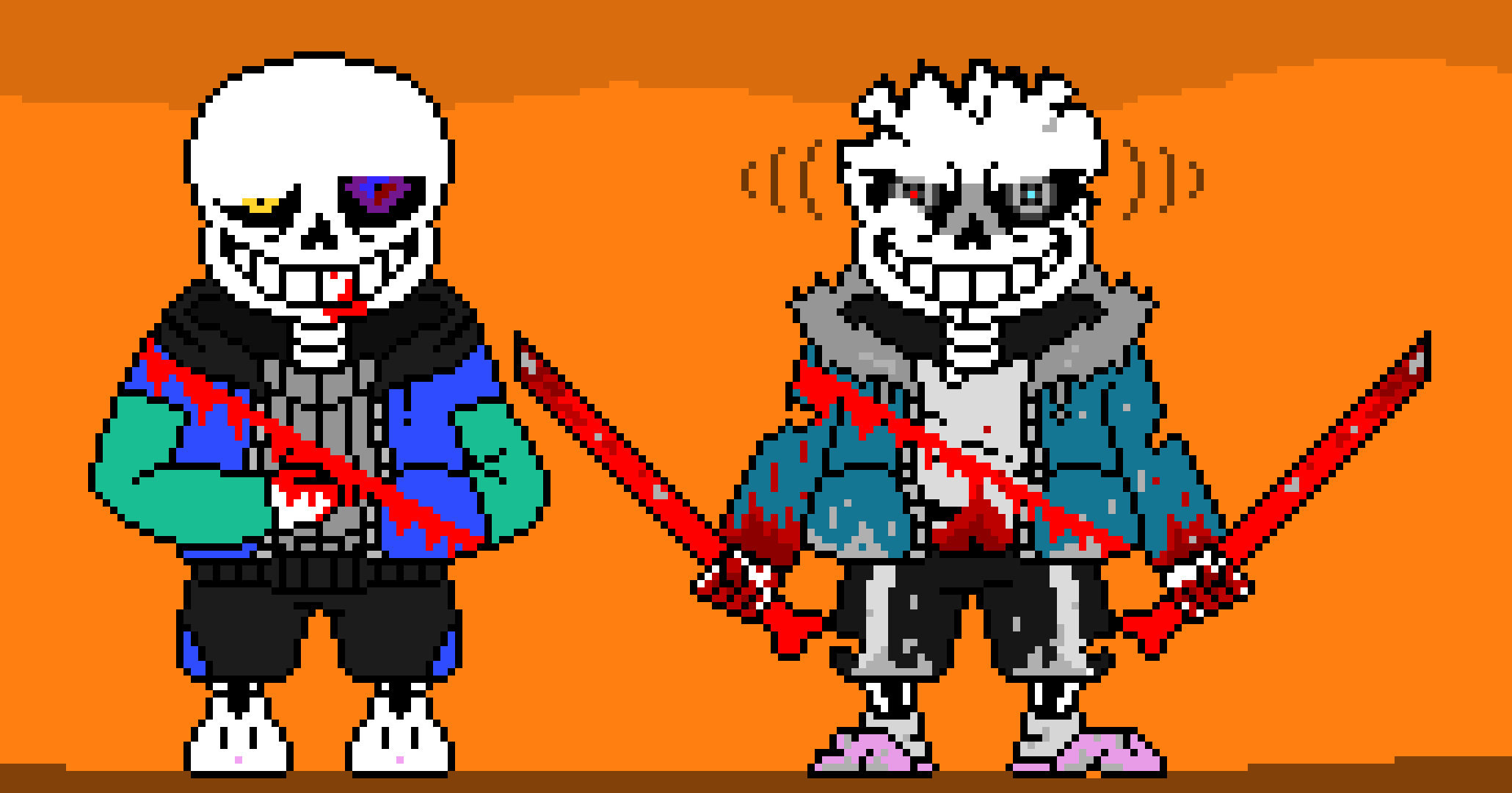 [7ce906] Two OCs fighting phase 3 lol