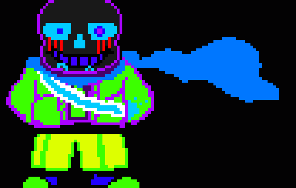 [1fdde0] hello people I have been on this error destroyer sans (electro)