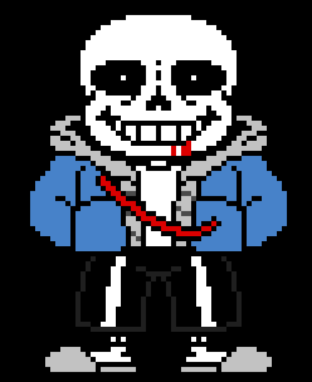 [059b01] Hurt Sans battle sprite