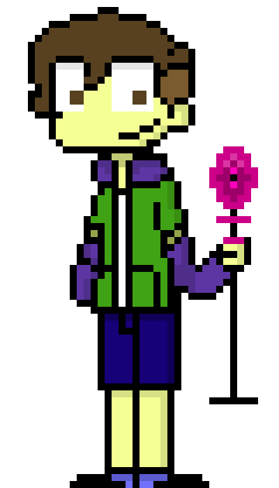 [4793a2] -looks at staff- and THIS! is my staff! (and ins a new sprite would be cool! your boss at making them!) what my staff does...well...-taps on staffs microphone making my voice sound like a radio- it changes my voice!