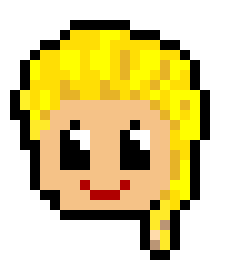 [bb3f51] Elsa face for perler