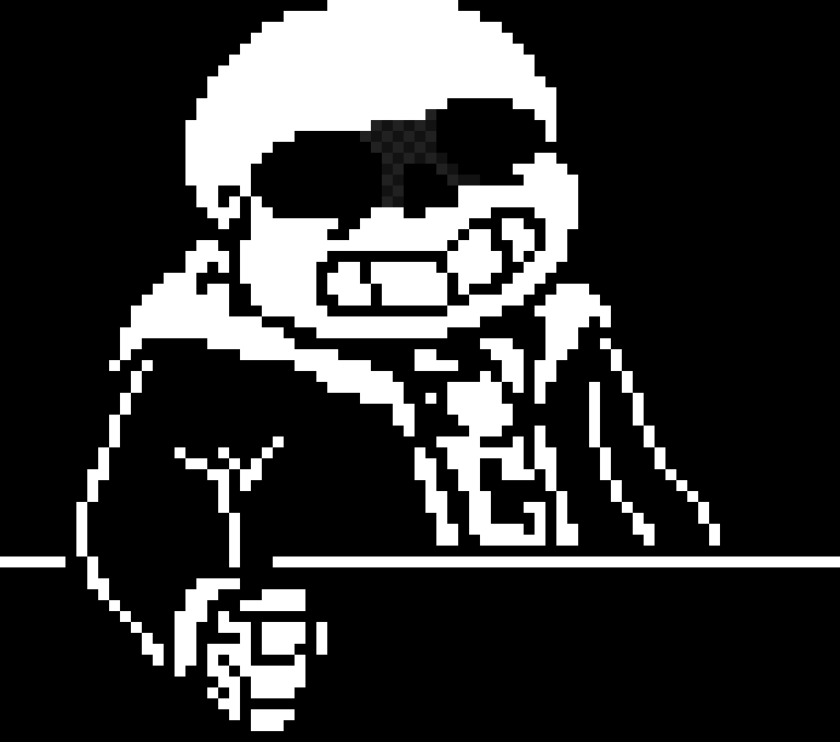 [55e4e5] -Wipes Off Blood- -Shop Keeper Sans