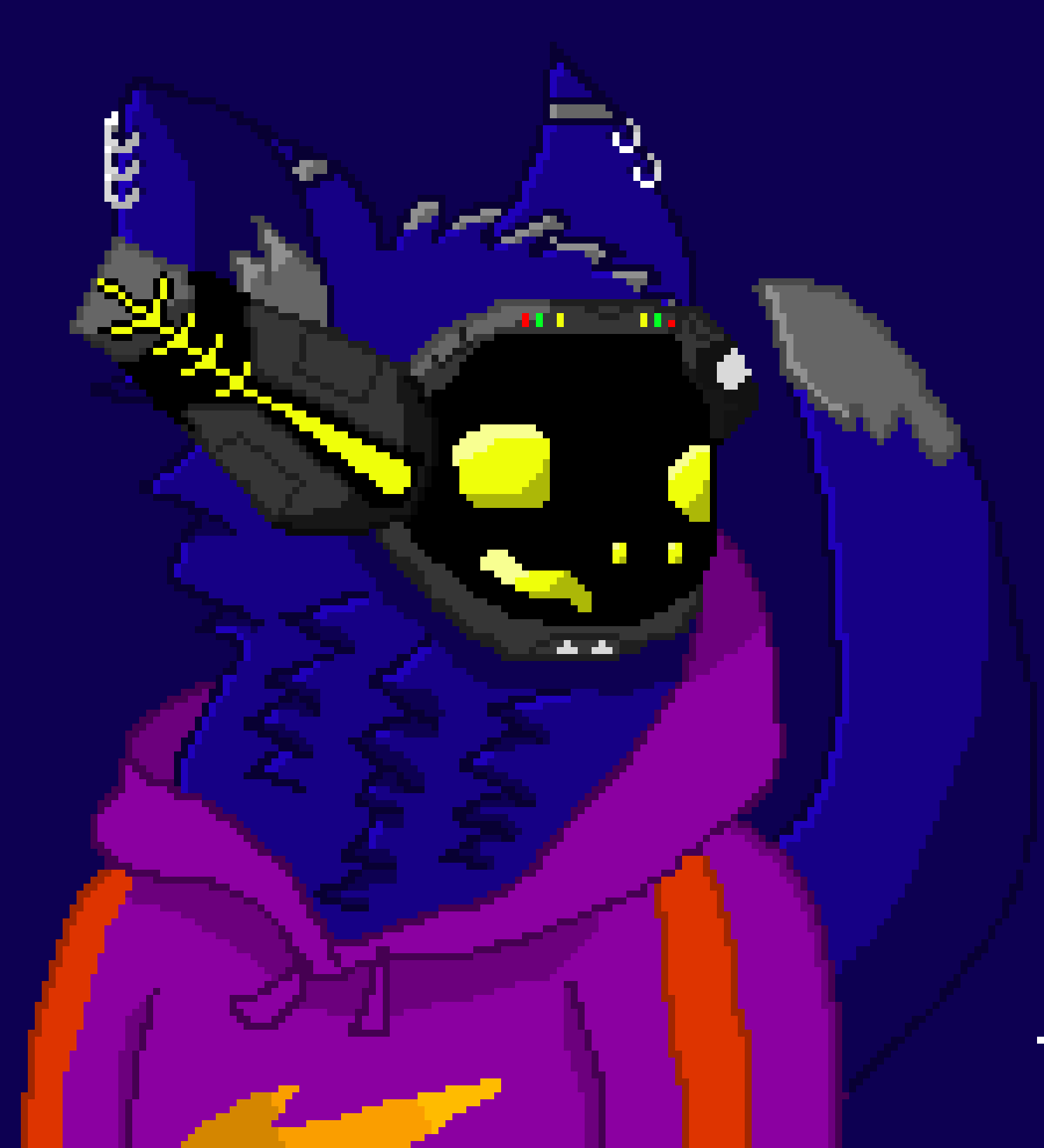 [5b62b0] *standing in front of you* Well...I have the same formalities as a human...yet I'm a Wolf species...soooo... -John