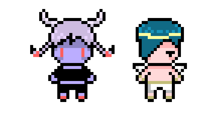 [9664c4] Demon and Angel