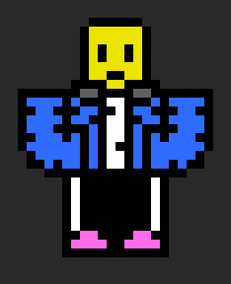 [8ae805] well, chara is guest666 and flowey/asriel is john doe, btw,i have guest666's sprite.