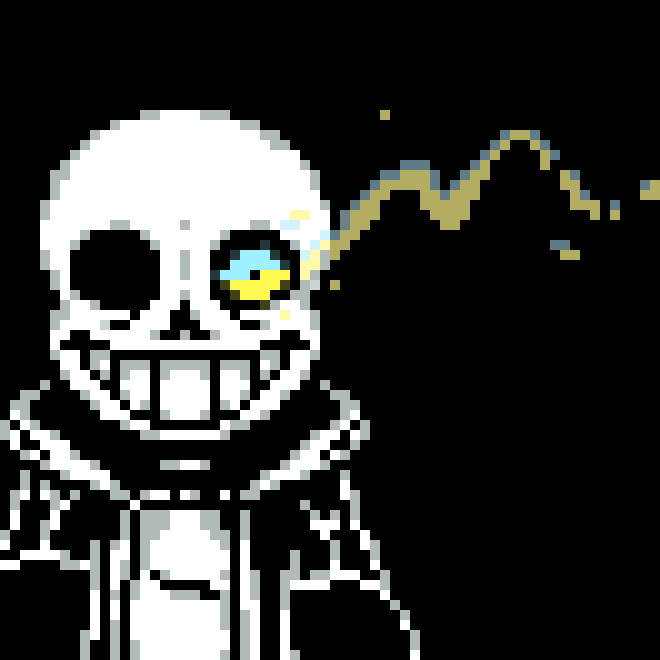 [d6a064] Sans: he has woken up ...to sleep