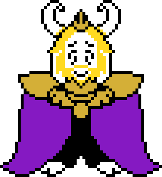 [ae61c8] I finished asgore. This is the creation of pepo.