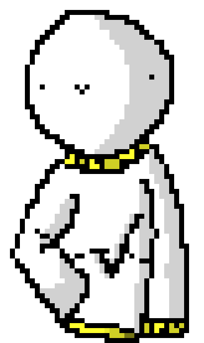 [fe30e2] .  .  . (just leans on the wall and does nothing)