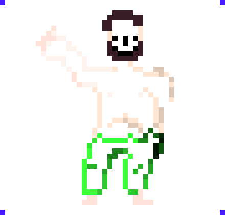 [9664c4] Green pants man intro