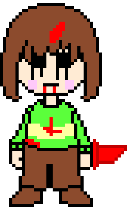 [1550bf] *throws knife* - HYPER Chara 