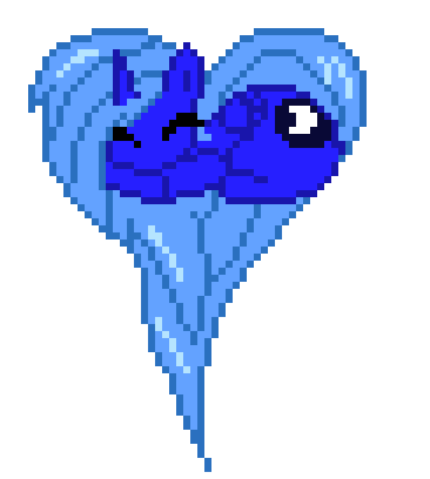 [9664c4] Luna MLP Heart