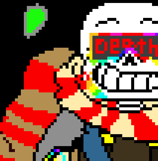 [86ff52] Take the sample - Fresh!Ink sans