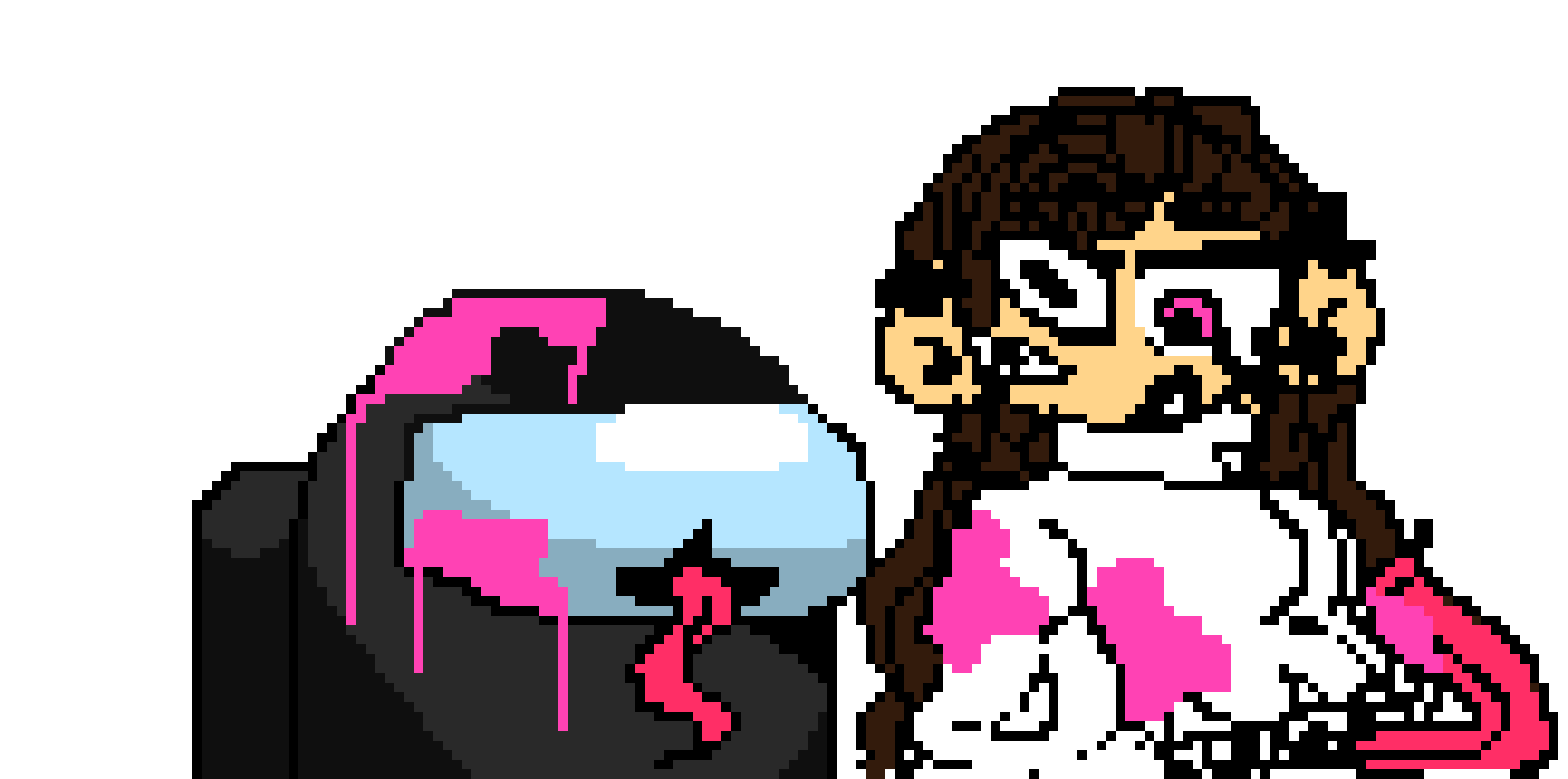 [657896] Among Us-Black and White