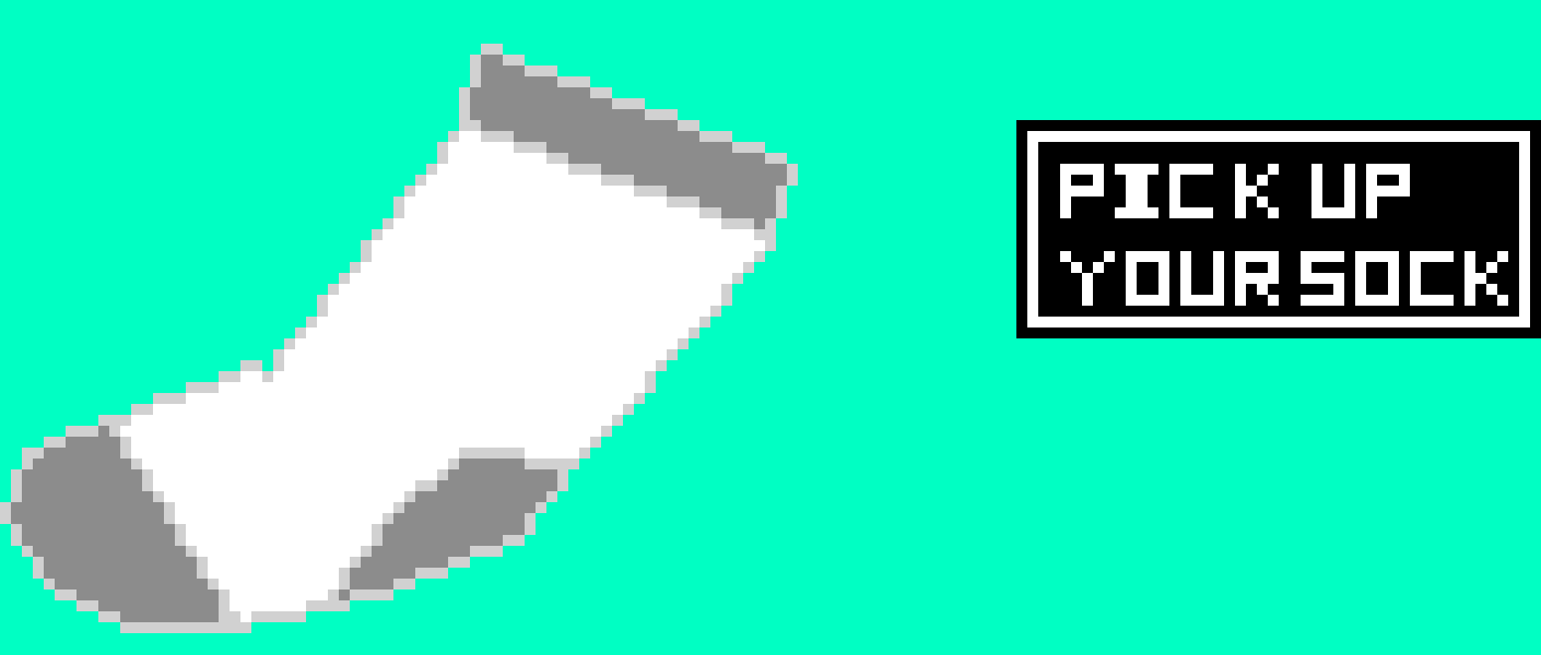 [9664c4] PICK UP YOUR SOCK SANS!!!