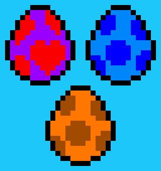 [3f845c] cute & tiny baby pet care eggs