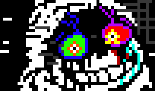 [fdfee0] *teleports next to infected* ugh.. this is gonna be the LAST of brood sans. -akuyomix