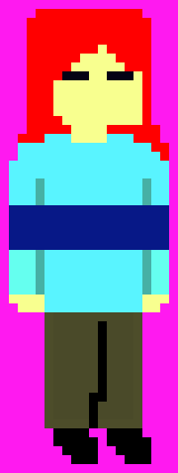 [9664c4] Shubble/Frisk Fan Art