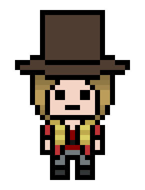 [3f32c2] danganronpa pixel sprite dio 2