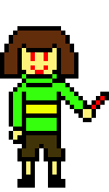 [9664c4] Chara Glitchtale Sprite Red Determination