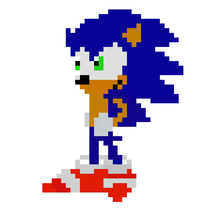 [6b665a] sonic the hedgehog pixel