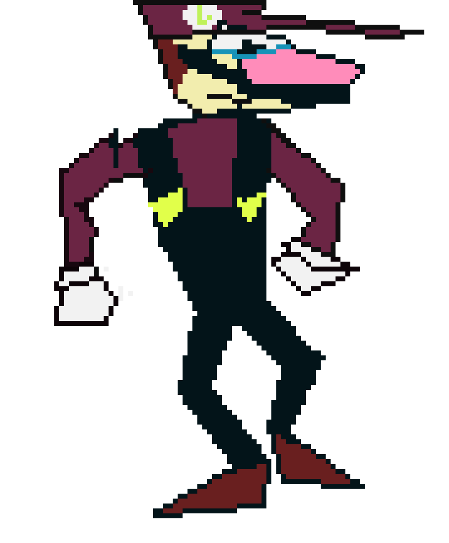 [9664c4] waluigi hit frame 1