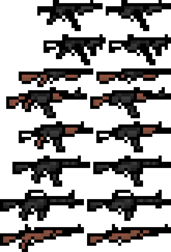 [4d3550] I don't know what guns to add to my game :(