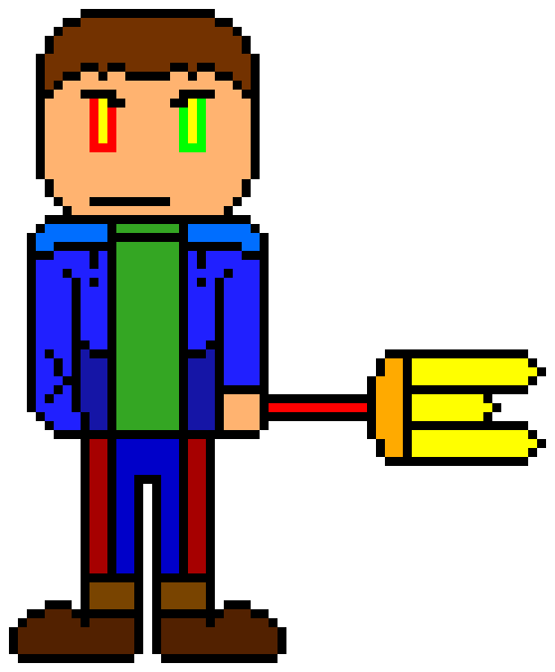 [d6b045] *Sends 10 Emerald Shards at poofy stabbing him*