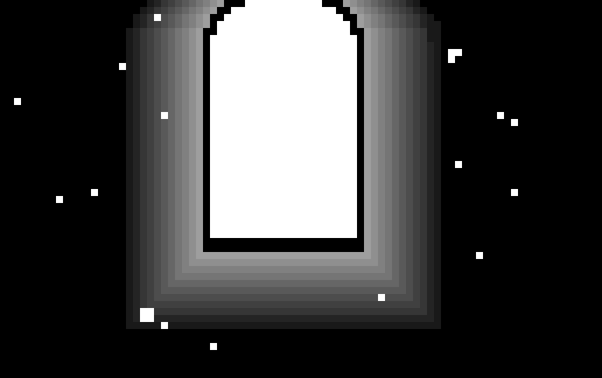 [9664c4] room 1 black door sparkle 10