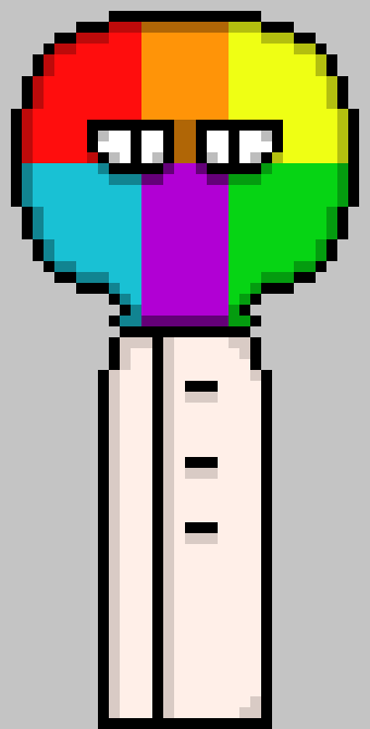 [990543] I pretty much made the Final Boss already.... Doubt you'll wanna use Haxxor for real.... But basically he uses the SOURCE CODE of PAM to corrupt pixels, little did he know that he himself was Pixels, and ends up corrupted. The main Enemy could be Corrupted Pixels...