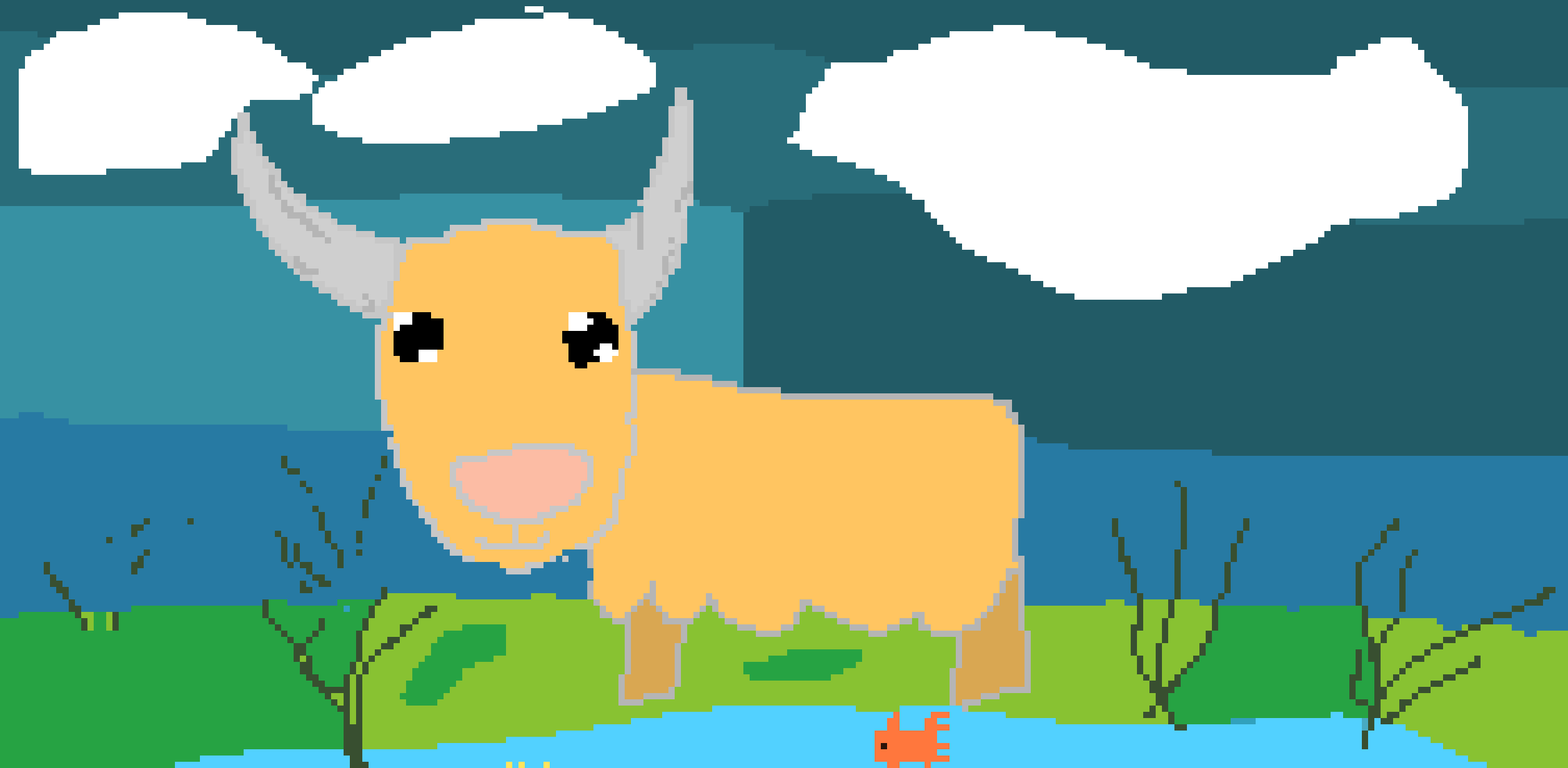 [41b0be] Highland Cow