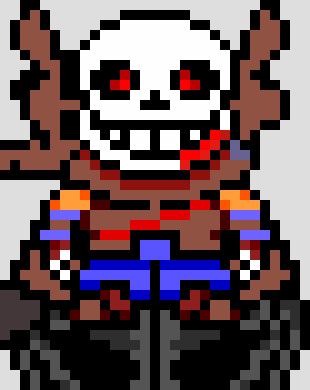 [a23199] *The blaster would blow up but ink would smash dst into a wall of bones 