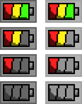 [73ac91] Battery Charge Light + Dark