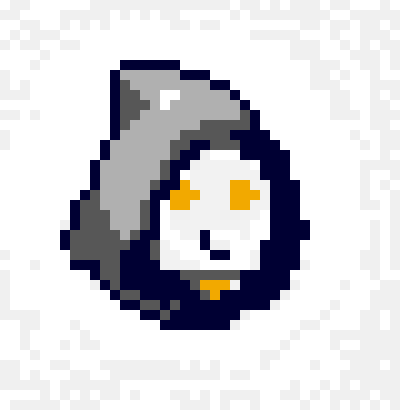 [dfb43a] Reaper Overwatch Pixel Face 