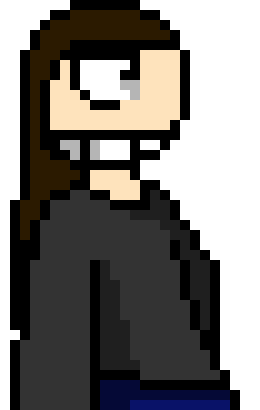 [e22b6a] ". . ." *He slapes Холлетт.* "We're here already."