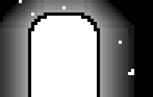 [9664c4] room 1 black door sparkle 28