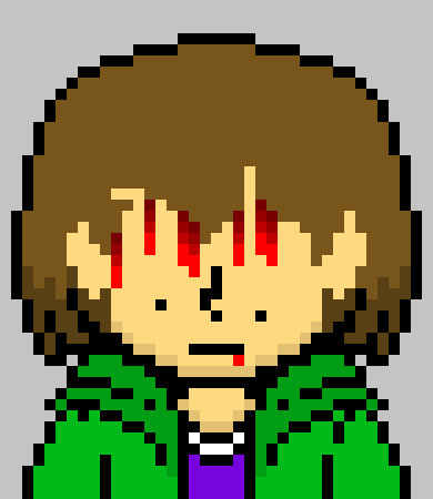 [258281] i still dont get why you guys are so sensitive to one chara sprite. its just the regular sprite, then two circles, then two pink dots. whats so bad about that?. -Ez